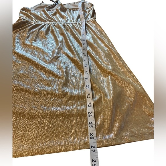 Wild Blue Sadie Robertson Gold Strap Dress Small - Picture 11 of 15